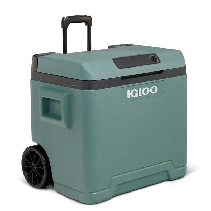 Igloo IE42 Elektrische Kühlbox 42 L, 12V/230V, Rollen & Teleskopgriff