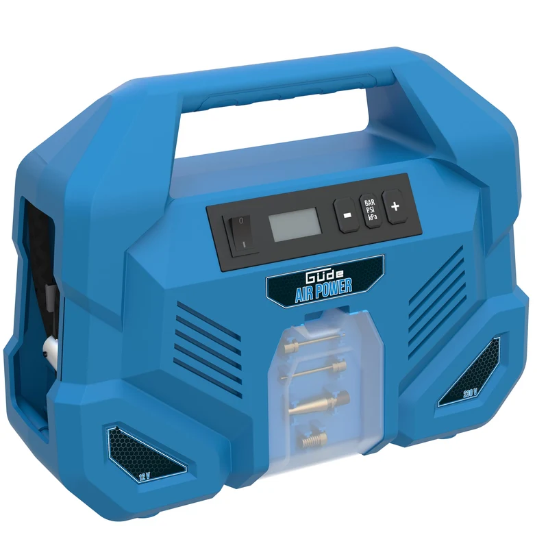 Güde Kompressor Airpower Dual Drive 12/230V, 150 W, 8 bar, 5-tlg.