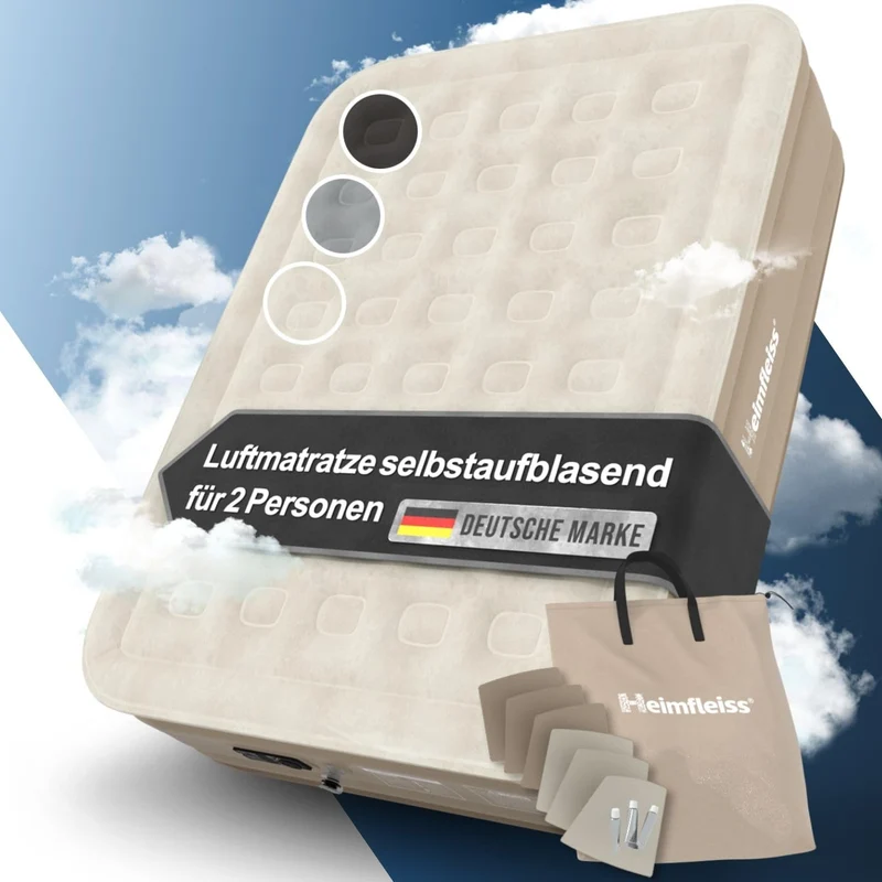 Heimfleiss Luftbett 2 Personen, selbstaufblasend, 150x200 cm