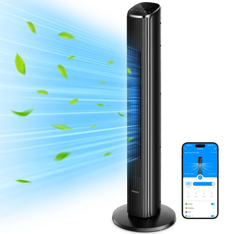 GoveeLife Smart Turmventilator H7106 mit App- und Sprachsteuerung