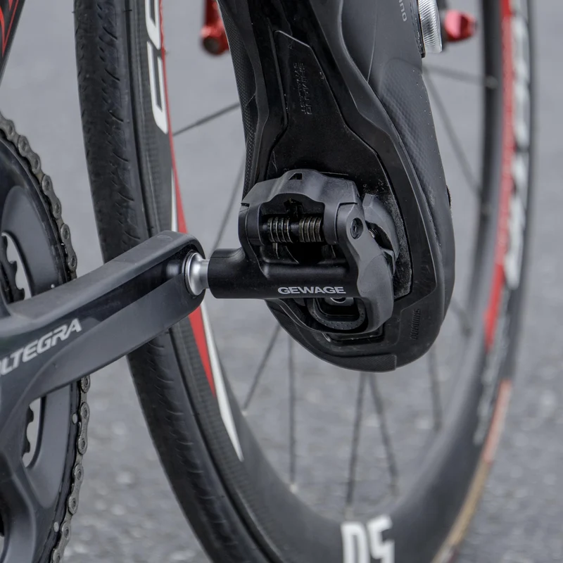 GEWAGE Klickpedale für Rennrad, Look KEO kompatibel, inkl. Cleats