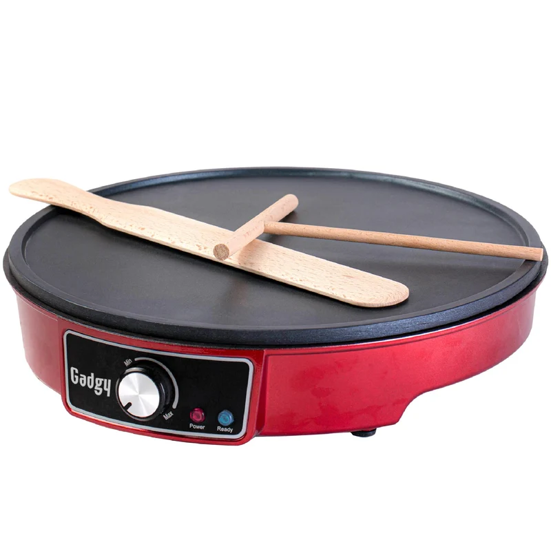 Gadgy Crêpes Maker elektrisch mit 30 cm Antihaftplatte