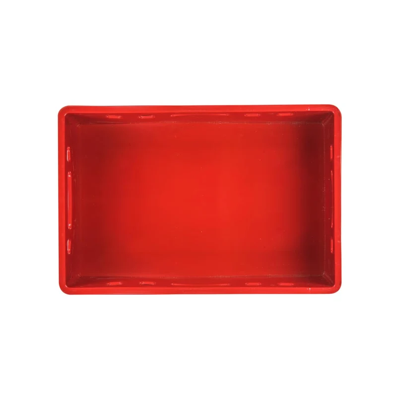 Gardivo E2 Eurobox rot 5 Stück 60x40x20 cm HDPE lebensmittelecht