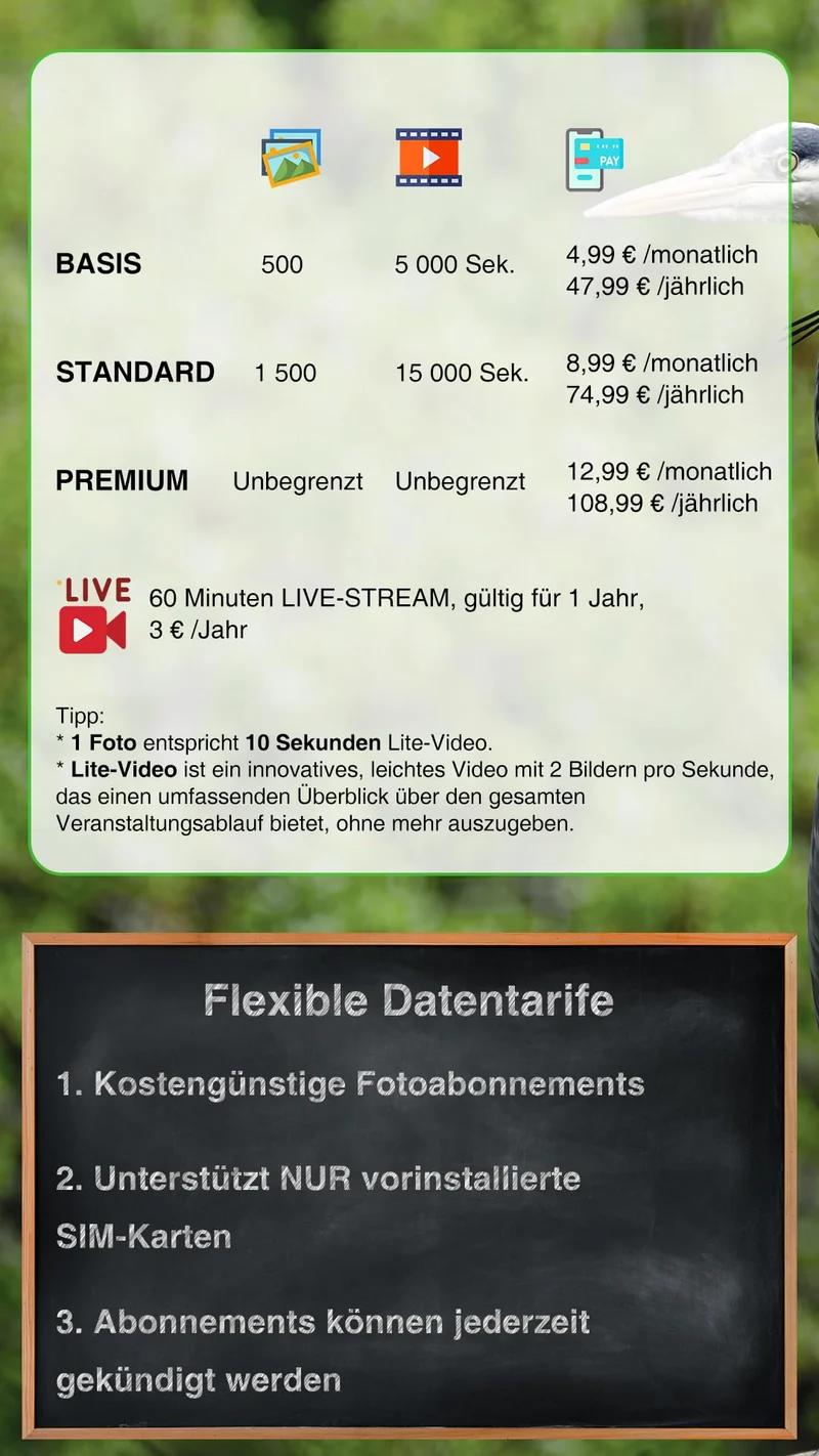 GardePro X50 Pro Max 4G LTE Wildkamera mit 48 MP und Live-Streaming