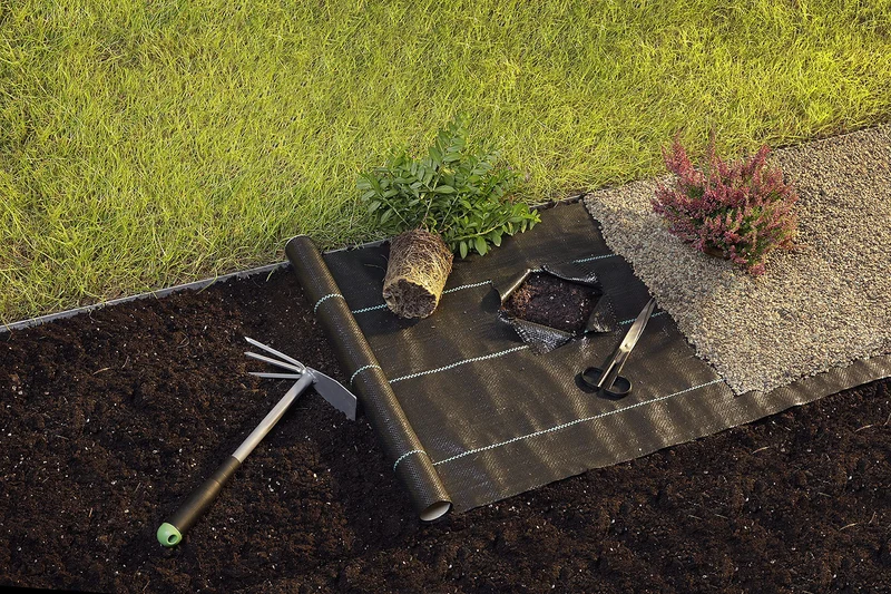 GardenMate Unkrautvlies, 1 x 50 m, 100 g/m², UV-stabilisiert