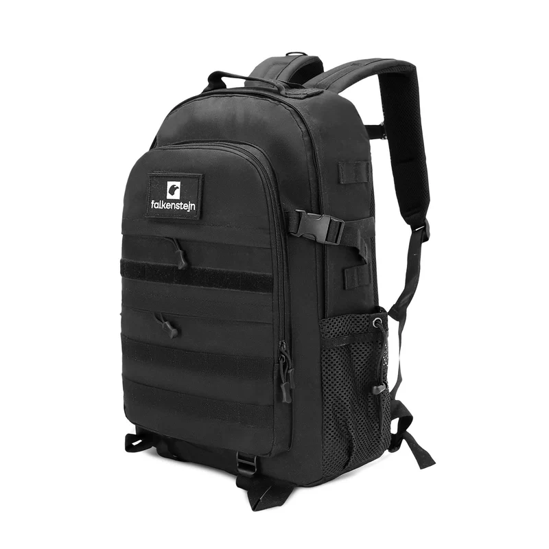 FALKENSTEJN Multifunktionsrucksack 35-40 L schwarz mit Notebookfach