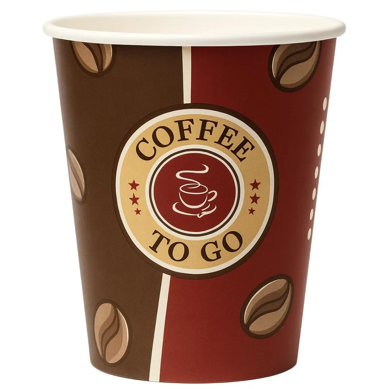 FALAMBI Pappbecher 200 ml, Coffee to go, Einwegbecher, 1000 Stück
