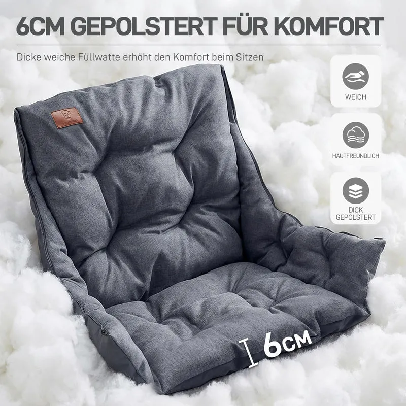 EVER ADVANCED 2-in-1 Campingstuhl faltbar 180 kg mit Kühltasche