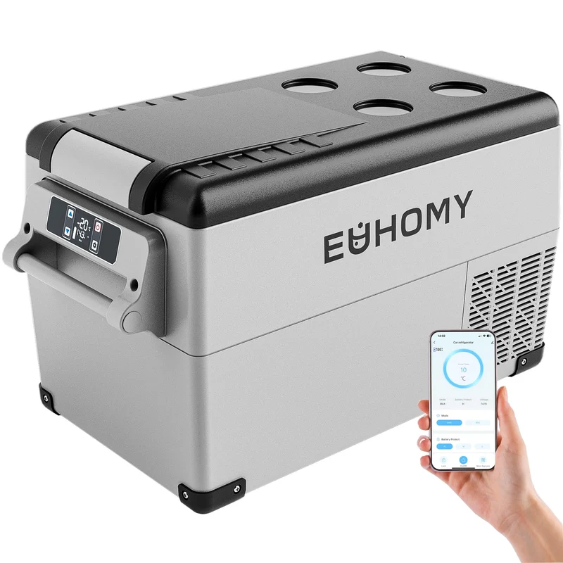 EUHOMY CF35 Kompressor-Kühlbox 30,6 L mit App und LCD-Display