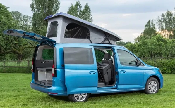 Thermomatte, VW Caddy 5, Fahrerhaus, PREMIUM BLACKLINE