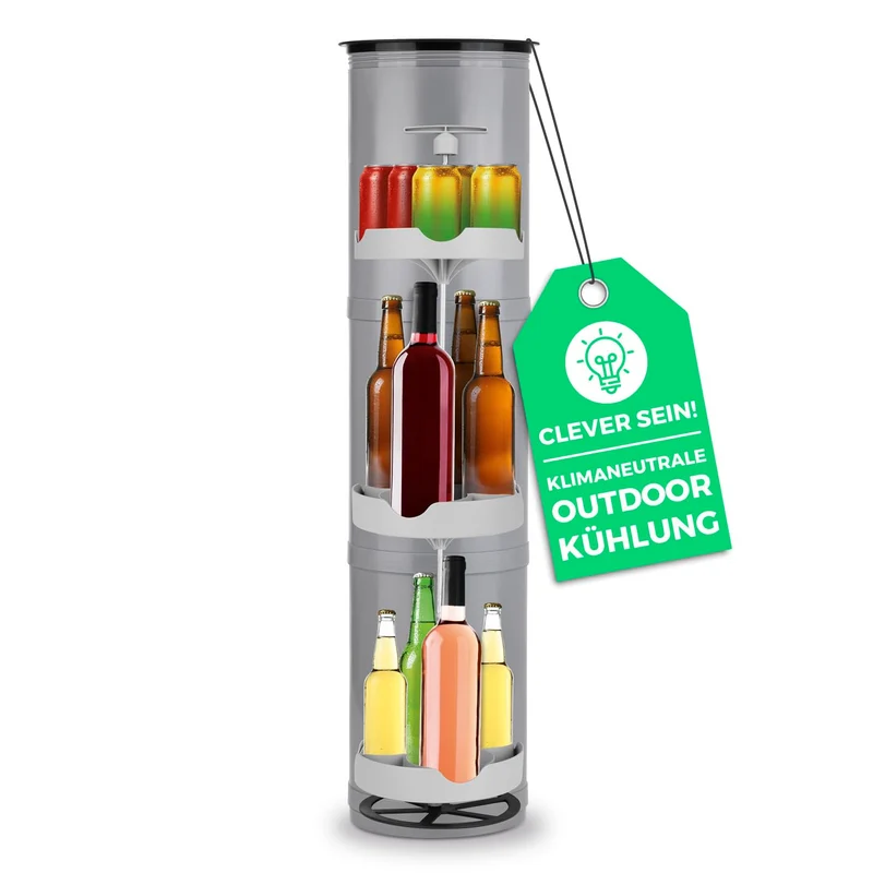 EASYmaxx Flaschenkühler Outdoor für 13 Flaschen, Erdloch-Kühler