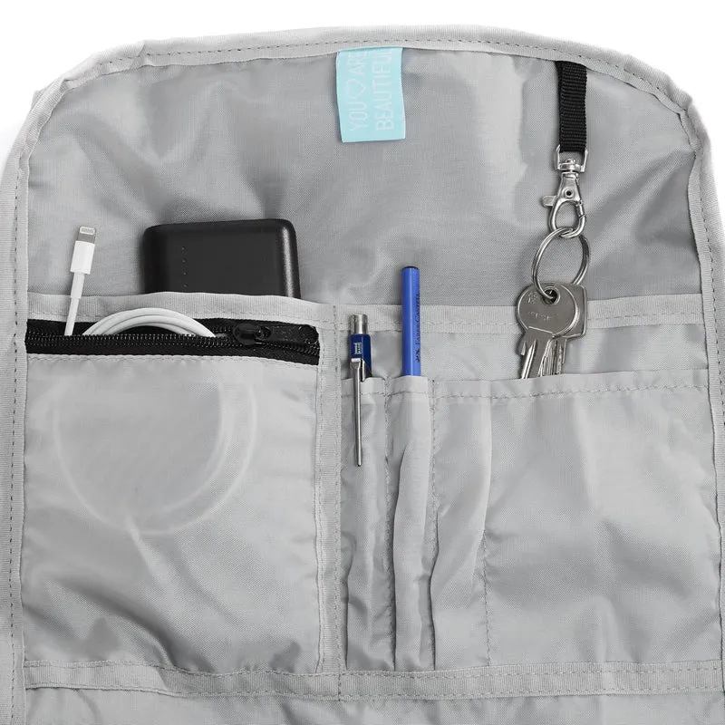 Ela Mo Rolltop Rucksack Damen Upsy Daisy mit Laptopfach und USB