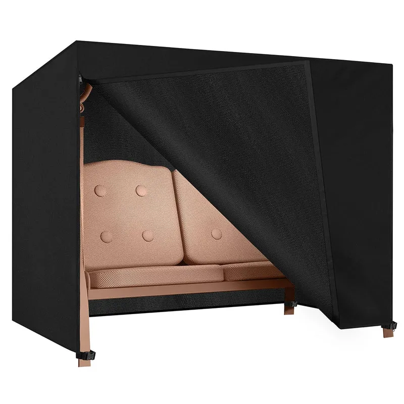 Dokon Hollywoodschaukel Abdeckung 3-Sitzer wasserdicht 210x150x150 cm