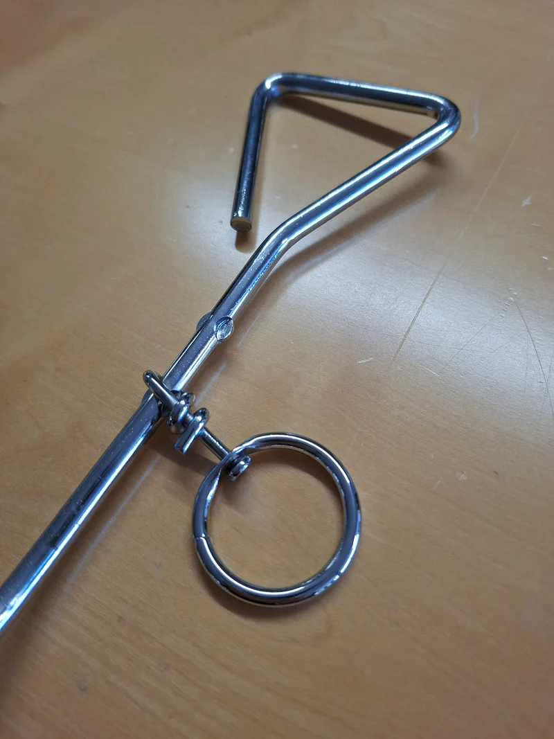 Zeltanker , Anbindepflock Ø 8 mm – robuste Bodenbefestigung, 1 Stück