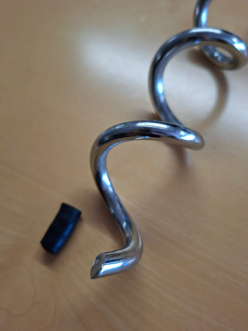 Zeltanker , Anbindepflock Ø 8 mm – robuste Bodenbefestigung, 1 Stück