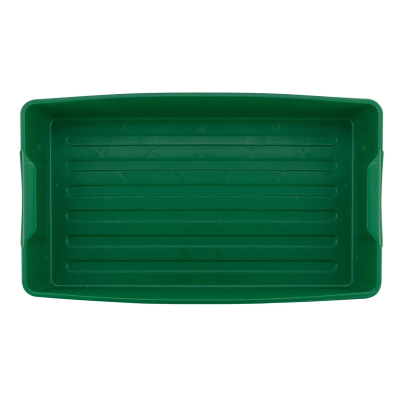 BURI Gärtnerbox Pflanzschale 6er Set grün 58x32x11 cm Anzuchtschale