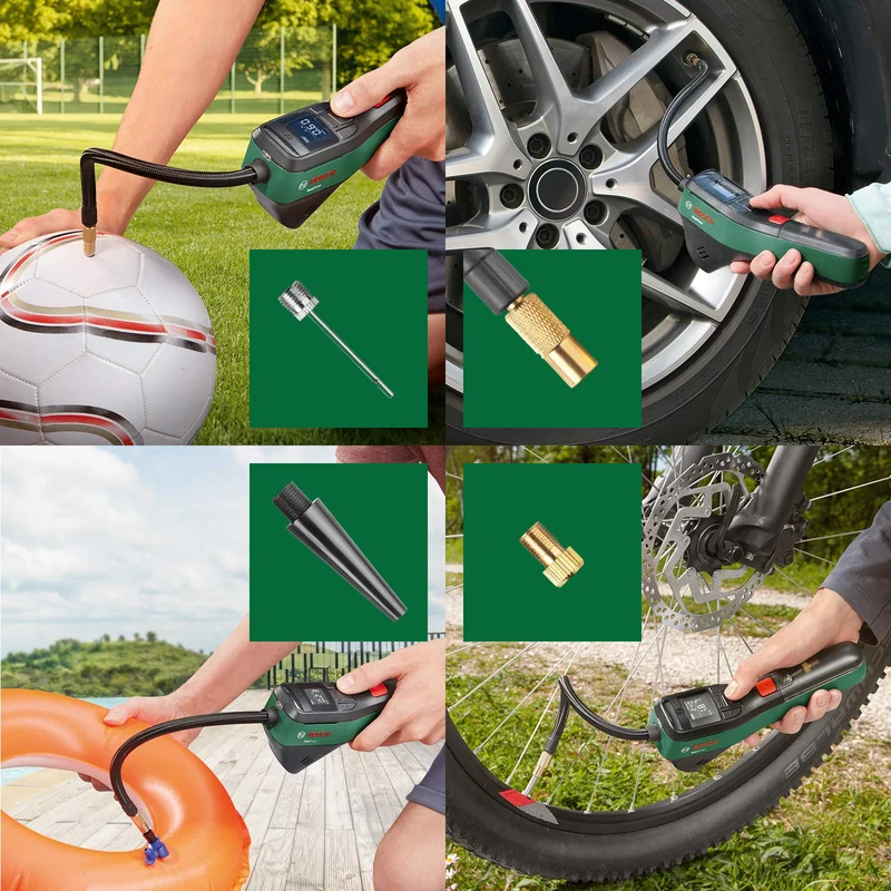 Bosch EasyPump Akku-Luftpumpe, Mini-Kompressor bis 10,3 bar