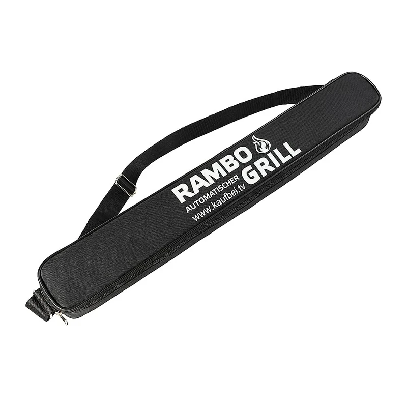 BEM Rambo Mangal Schaschlikgrill mit Motor, Powerbank und 11 Spiesse