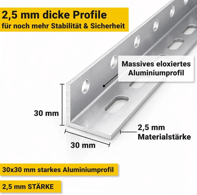 Avoltik Balkonkraftwerk Halterung 2er Set für Solarmodule, 0-90°