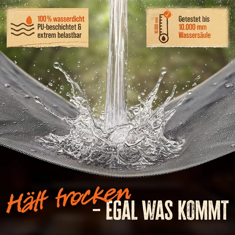AMZBBQ Grillabdeckung für Gasgrill, wetterfest, 170 x 120 x 75 cm