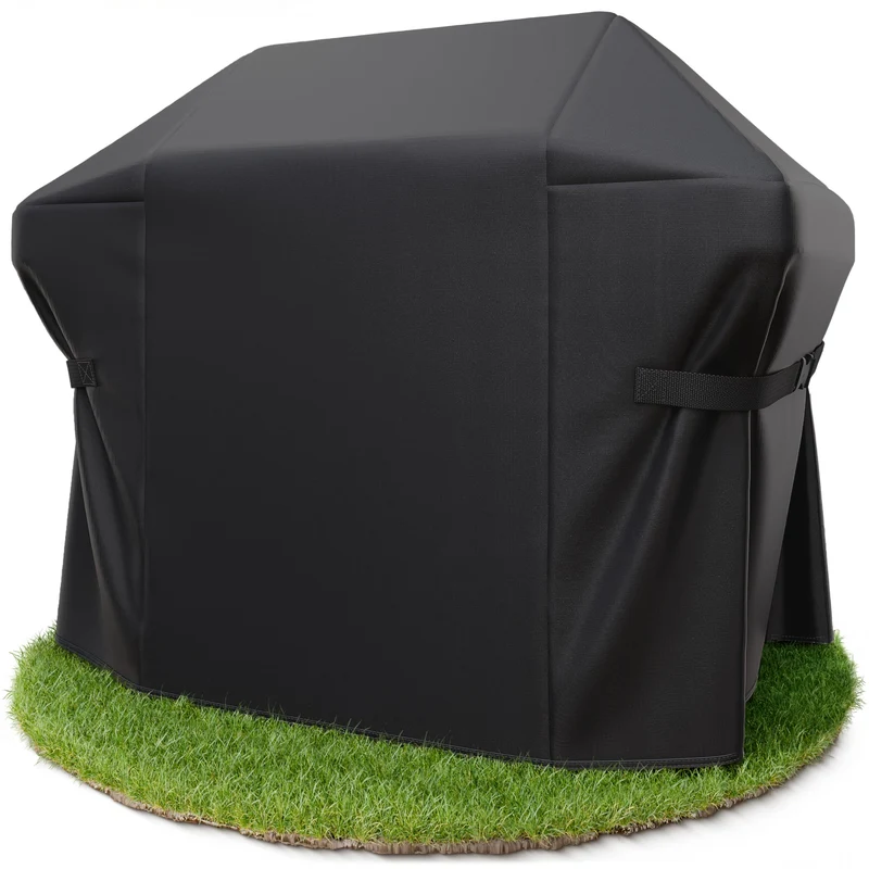 AMZBBQ Grillabdeckung 150 x 120 x 75 cm, wasserdichte Abdeckhaube