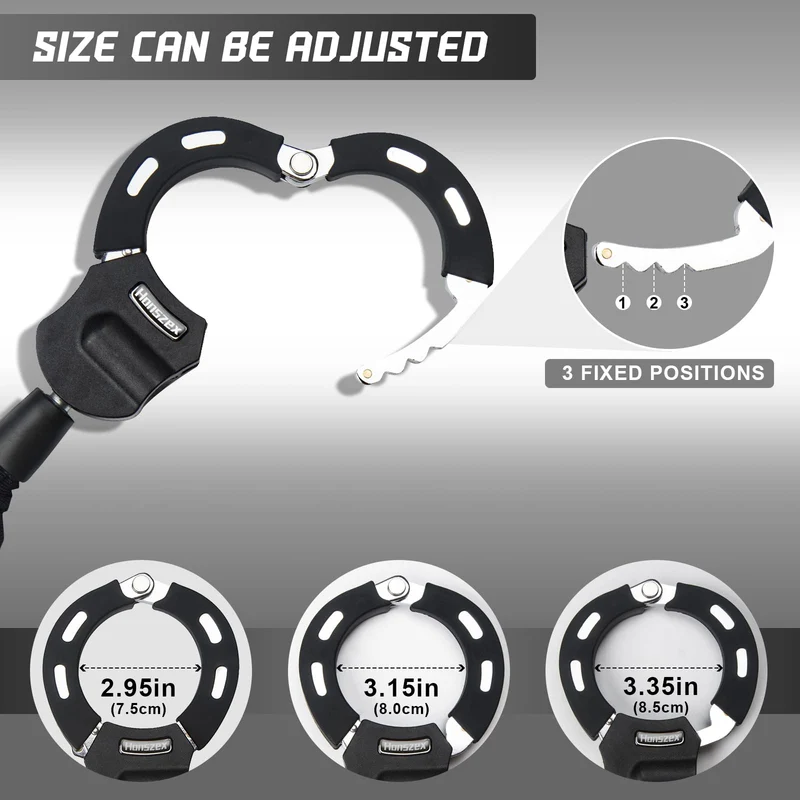 Honszex Scooter Lock Handschellenschloss für E-Scooter und E-Bike