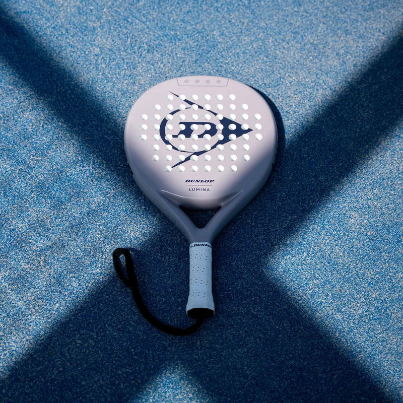 Dunlop Lumina Padelschläger Light Grey, Graphitrahmen, 365 g