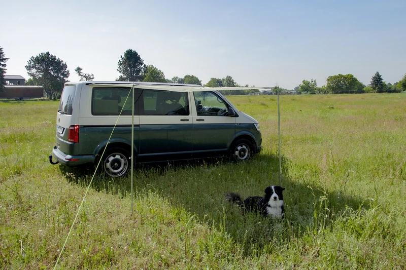 Sonnenstore für Camper, Wohnwagen mit Keder, Sonnendach Charly & Charlyne