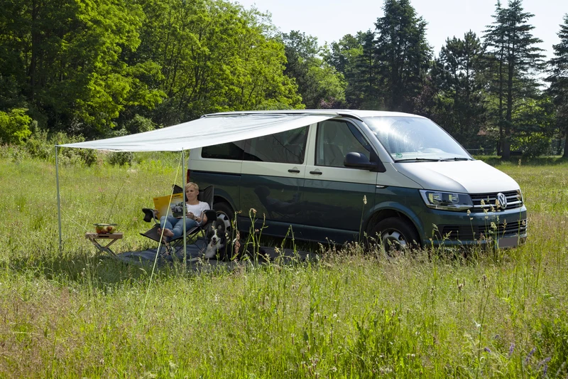 Sonnenstore für Camper, Wohnwagen mit Keder, Sonnendach Charly & Charlyne