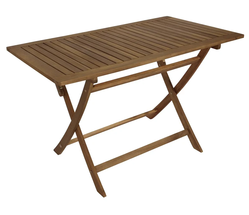 DEGAMO Gartentisch Tobago 120x70 cm, Akazie geölt, klappbar