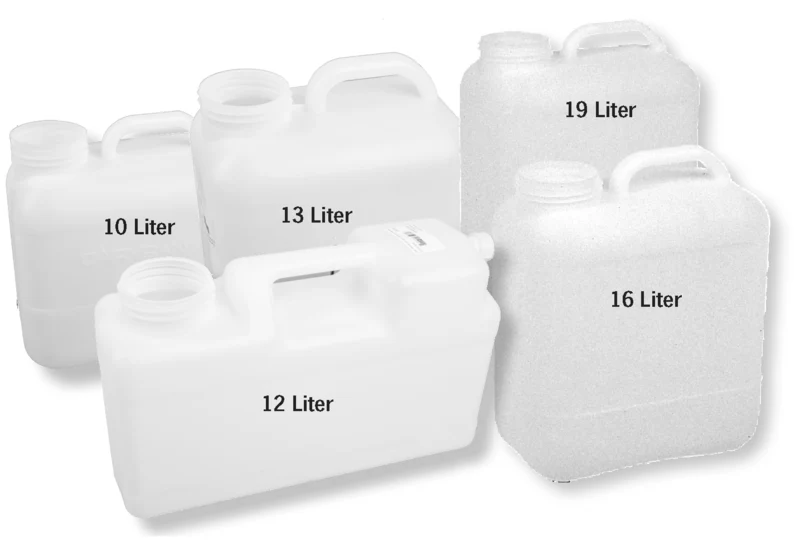 Wasserkanister, diverse Grössen, DIN 96