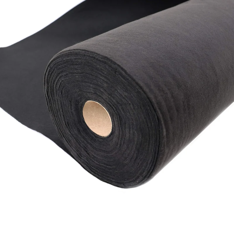 Aquagart Unkrautvlies schwarz, 190 g, wasserdurchlässig, 25 x 1 m