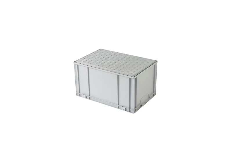 aidB Eurobox NextGen Portable, Transportkoffer mit Deckel, 65 L