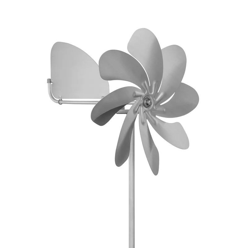 SKARAT Speedy28 Plus Windrad aus Edelstahl, kugelgelagert, 28 cm