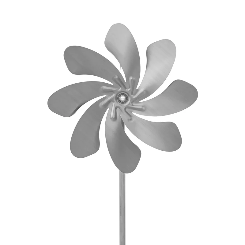 SKARAT Speedy28 Plus Windrad aus Edelstahl, kugelgelagert, 28 cm