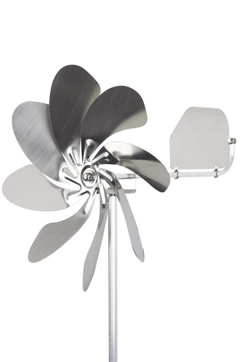 SKARAT Speedy28 Plus Windrad aus Edelstahl, kugelgelagert, 28 cm