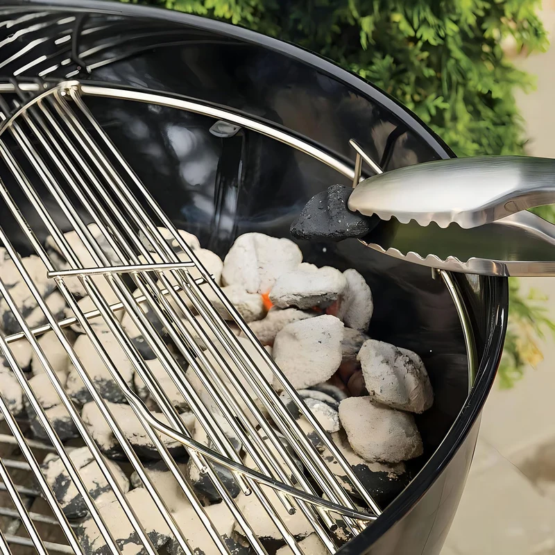 MGiessca Grillrost 7436 rund 54,6 cm, klappbar, für Weber 57 cm