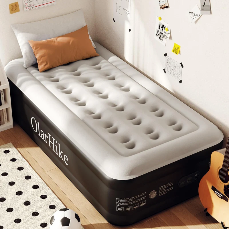 OlarHike Luftbett 1 Person selbstaufblasend mit Pumpe 90 x 200 cm