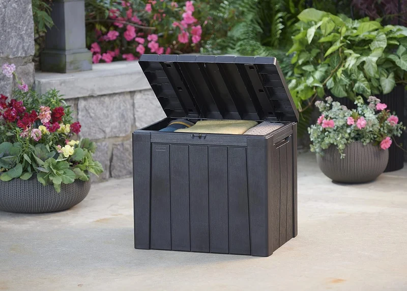 Ondis24 Kissenbox Urban Cube, abschliessbar, 113 Liter, anthrazit