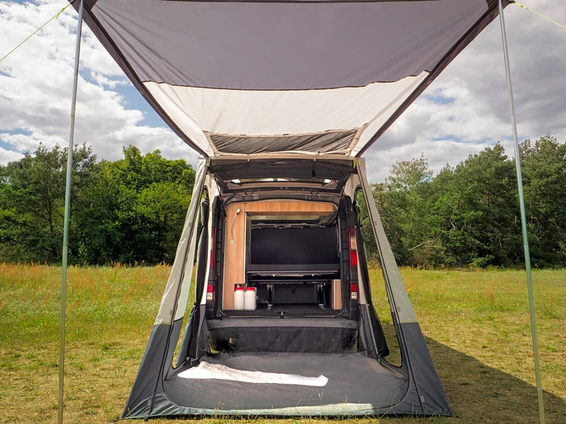 Heckzelt TRAPEZ PREMIUM für Renault Trafic, Opel Vivaro, Fiat Talento, Nissan NV300 und Primastar