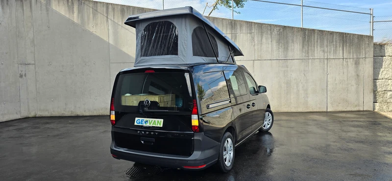 Heckzelt VW Caddy 5 / Ford Tourneo Connect, mit Moskitonetzen und Boden