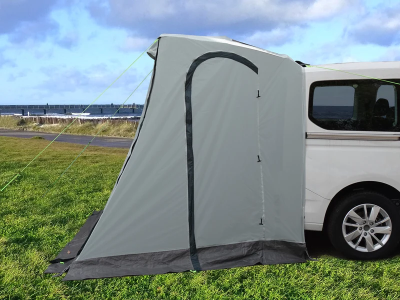 Heckzelt VW Caddy 5 / Ford Tourneo Connect, mit Moskitonetzen und Boden