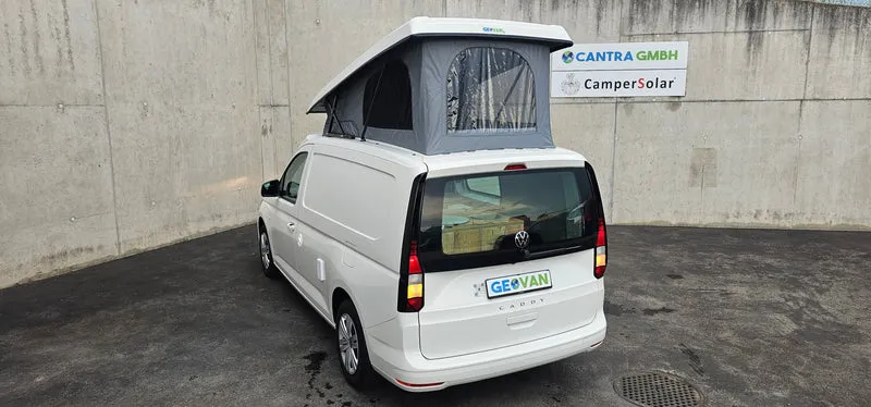 Heckzelt VW Caddy 5 / Ford Tourneo Connect, mit Moskitonetzen und Boden