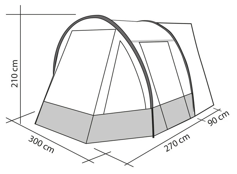 Busvorzelt, RE-TENT TOUR EASY
