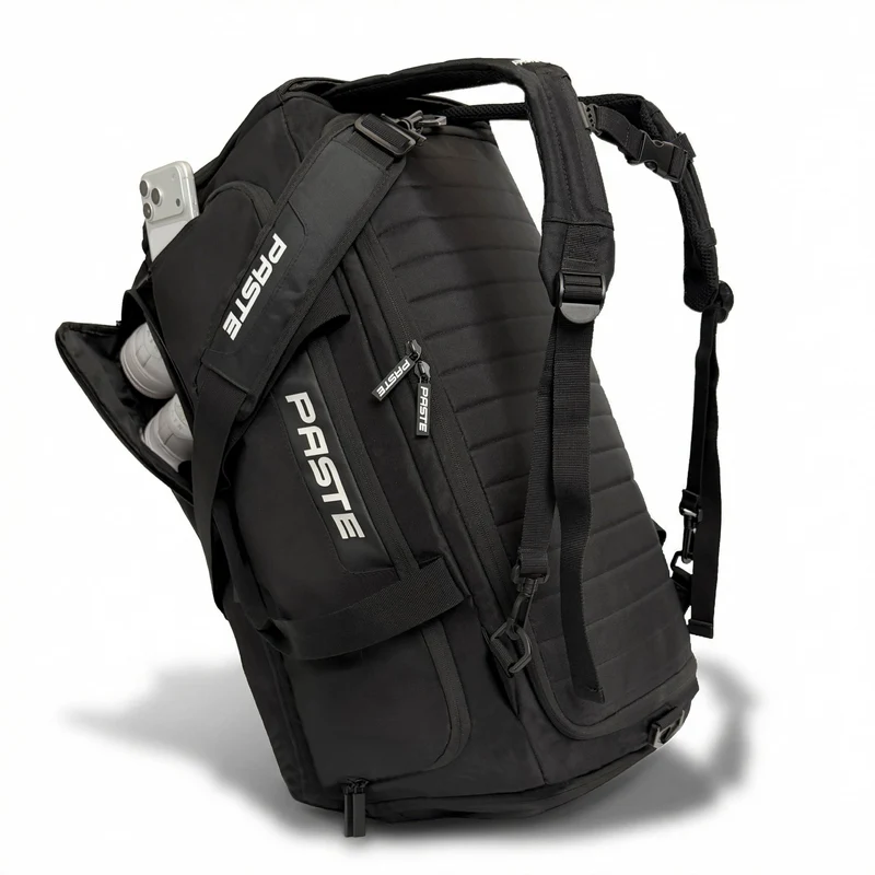PASTE Sporttasche 68L mit Rucksackfunktion, Schuh- & Nassfach