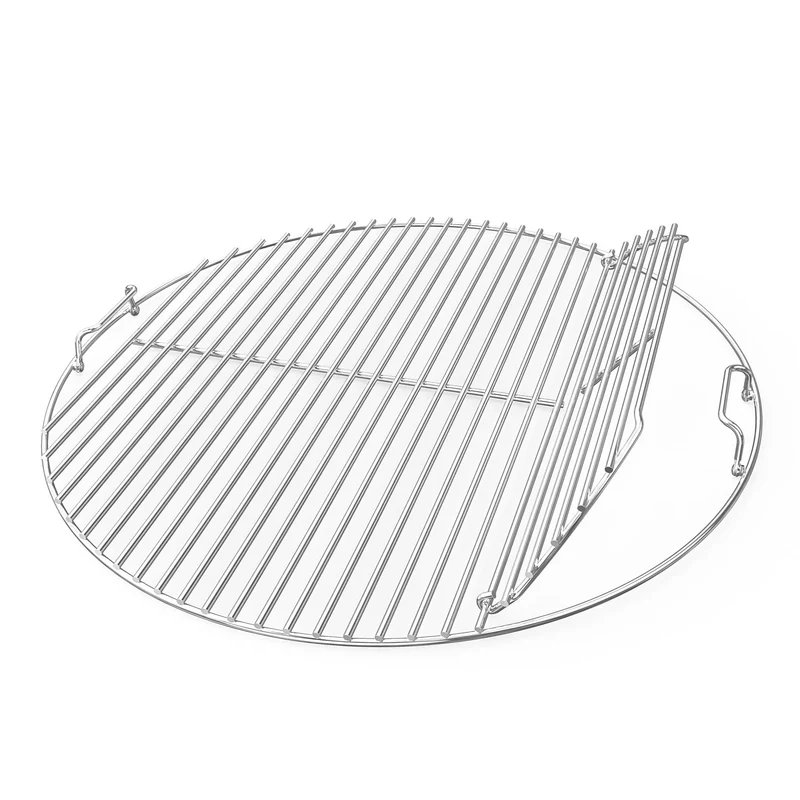 onlyfire Grillrost Edelstahl rund Ø 54,5 cm für Weber 57 cm Kugelgrill