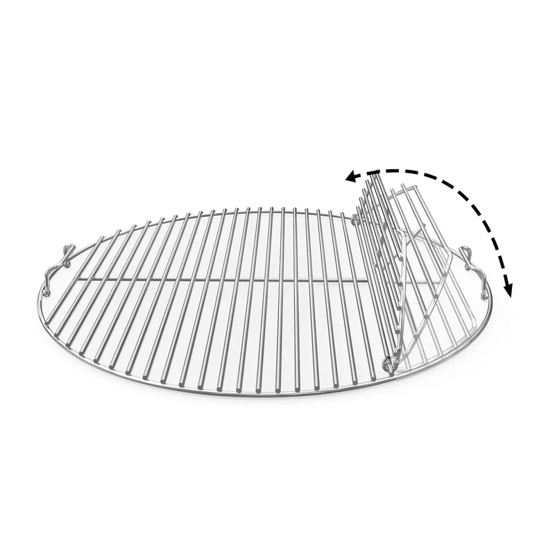 onlyfire Grillrost Edelstahl rund Ø 54,5 cm für Weber 57 cm Kugelgrill