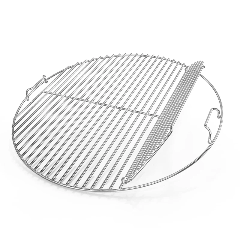 onlyfire Grillrost Edelstahl rund Ø 54,5 cm für Weber 57 cm Kugelgrill