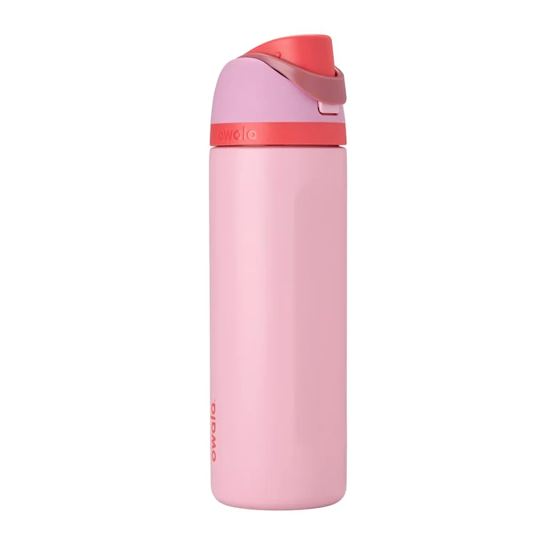 Owala FreeSip Isolierflasche Edelstahl mit Strohhalm, 710 ml