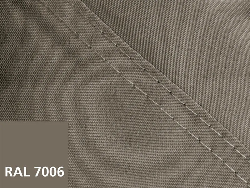 QUICK STAR Ersatzdach für Pavillon 3x3 m, Taupe/Beigegrau RAL 7006